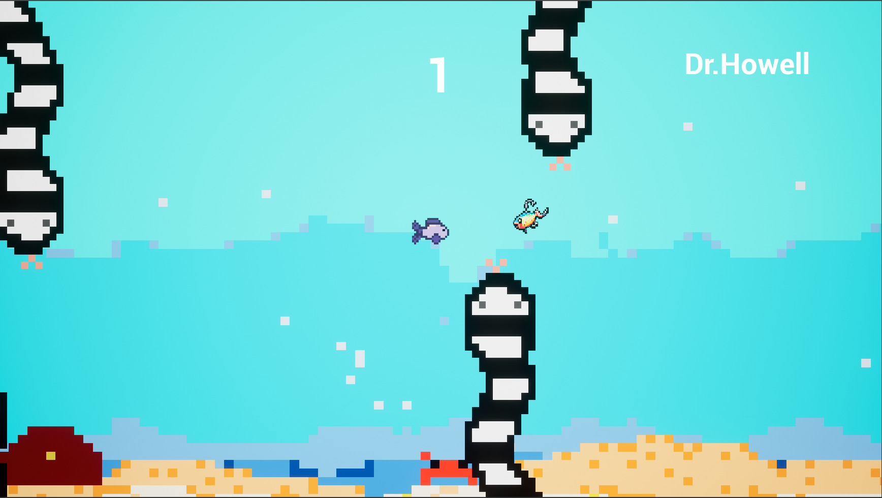 Flappy Fish game screen